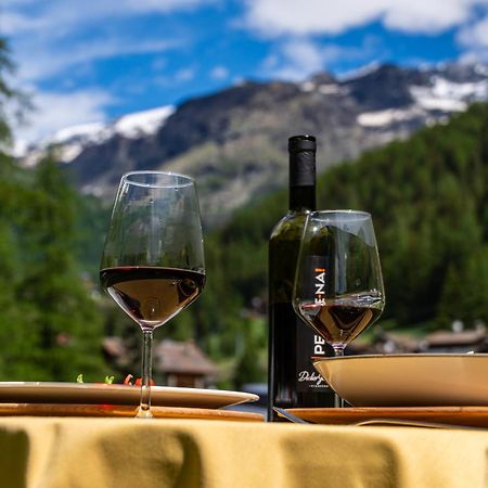 Albergo Monte Cervino Champoluc Exterior foto
